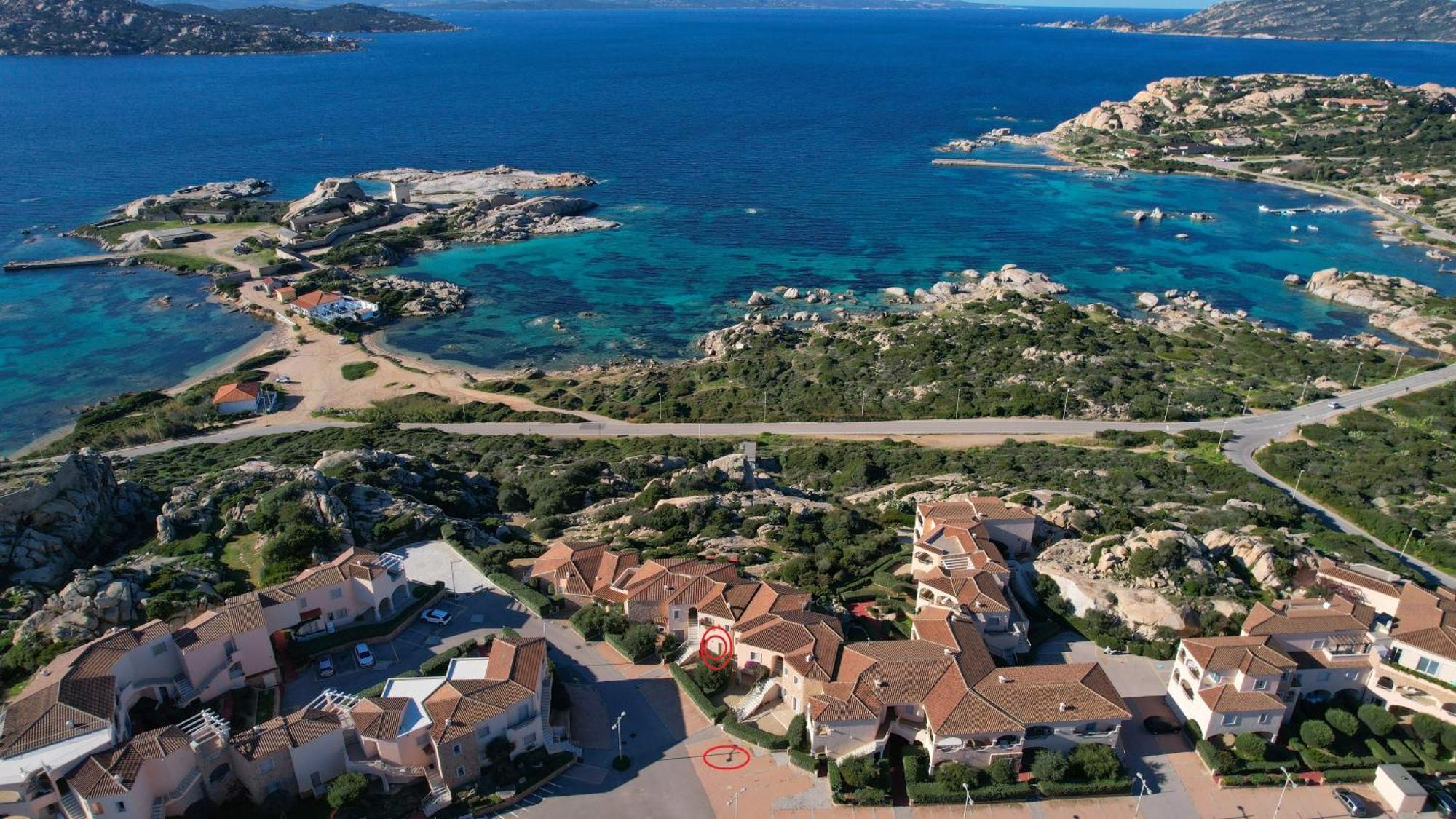 A Punta Tegge il mare la spiaggia il tramonto Villa La Maddalena  Esterno foto